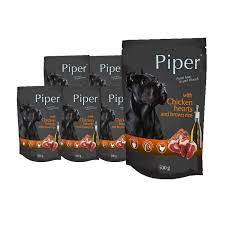 Dolina Noteci Piper dla psa z sercami kurczaka i ryżem 10x500g 47865-uniw