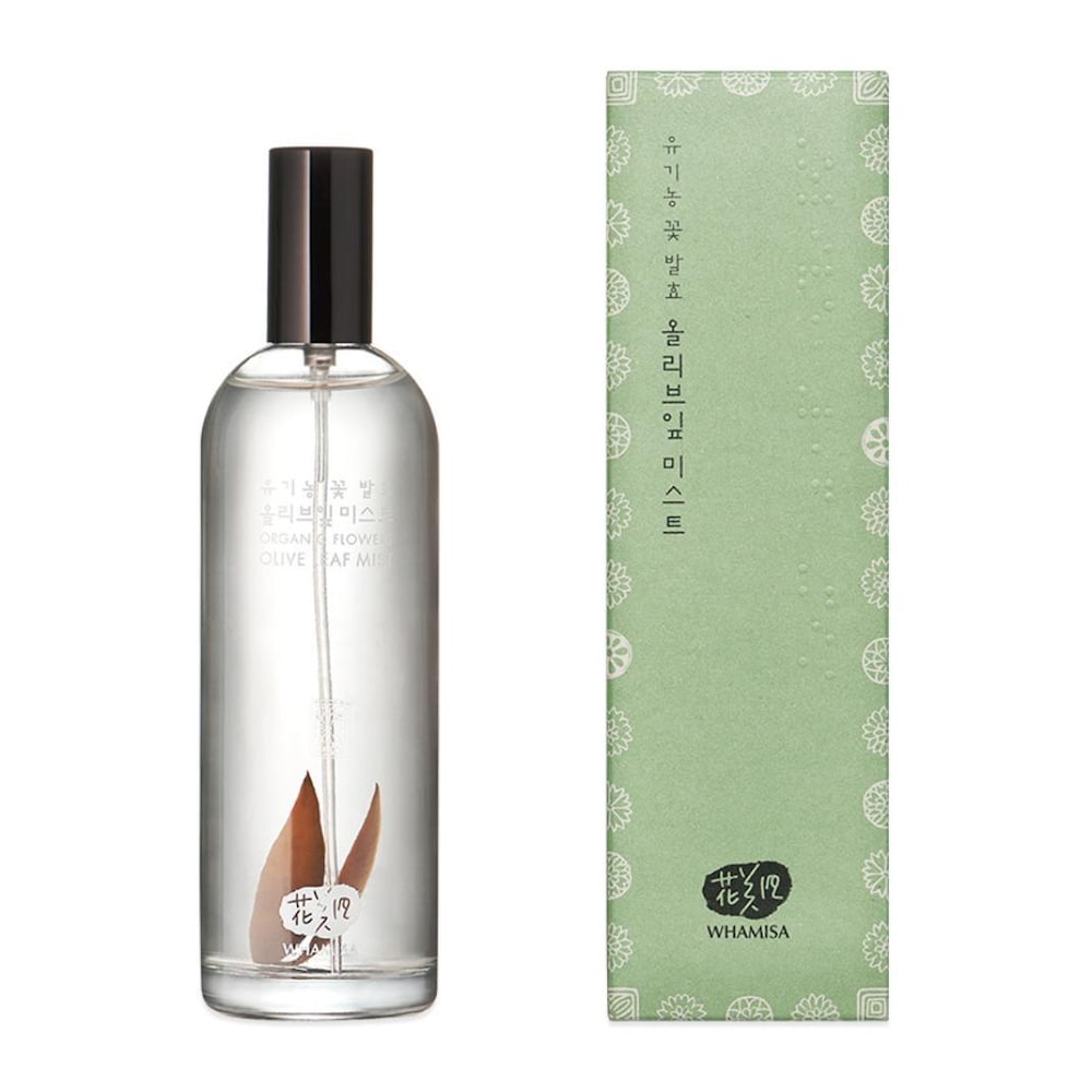 Organic WHAMISA WHAMISA Pielęgnacja twarzy Mgiełka do twarzy Flowers Olive Leaf Mist 100 ml