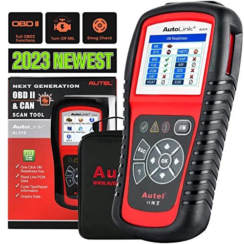 Autel AutoLink AL519 OBDII/EOBD skaner widoki zamrożenie ramki dane czytnik kodów OBD2, ulepszona wersja AL319