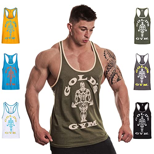 Golds Gym Muscle Joe koszulka na siłownię, damska, bez rękawów, zielony, XL 407075