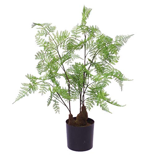 Leaf 60 cm sztuczna naturalna roślina liściasta, paproć mchu mała