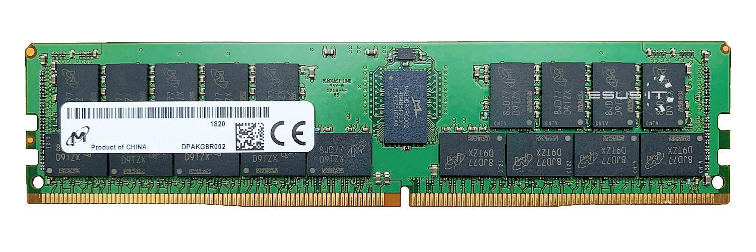 Pamięć RAM 1x 16GB Micron DDR4 1Rx8 3200MHz PC4-25600 ECC REGISTERED  | MTA9ASF2G72PZ-3G2