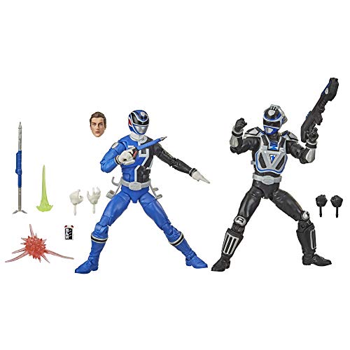 Power Rangers Lightning Collection S.P.D. B-Squad Blauer Ranger kontra A-Squad Blauer Ranger