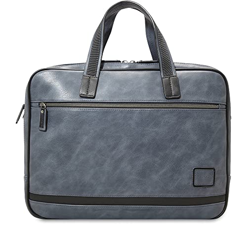 Picard Męska aktówka Breakers z materiału syntetycznego, szerokość 41 cm, wysokość 32 cm, długość 10 cm, z zamkiem błyskawicznym, na co dzień, Jeans-kombi, Rozmiar uniwersalny, torba na laptopa