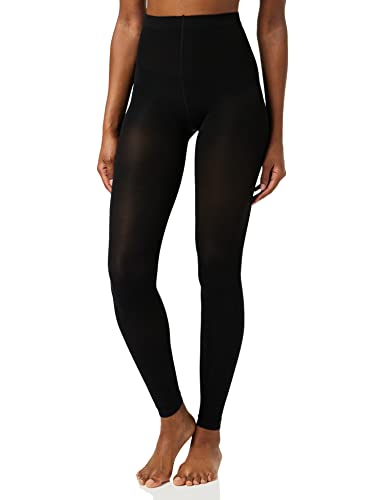 Esprit damskie legginsy 50 DEN - mieszanka bawełny, czarne (czarne 3000), UK S (rozmiar producenta: 36-38), 1 para 19434