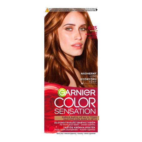 Garnier Color Sensation farba do włosów odcień 6.35 Chic Orche Brown