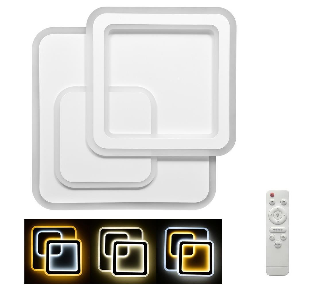 Ecolite WALP15-80W/LED - LED Plafon ściemnialny REST LED/80W/230V + ZS