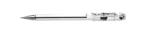 Pentel bk77s od 12 Mini długopis końcówka metalowa 0,7 mm czarny