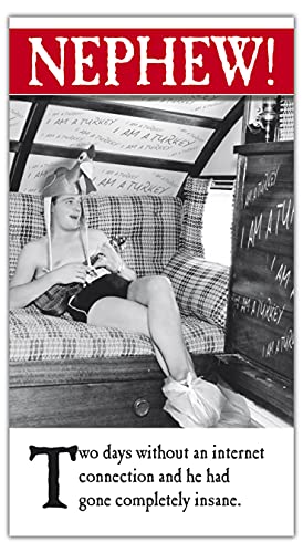 Emotional Rescue Kartka urodzinowa siostrzeńca, Internet, siostrzeńca, karta z życzeniami, 130 x 235 mm ZVW8382