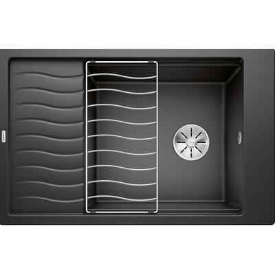 Blanco ELON XL 6 S Silgranit PuraDur Antracyt odwracalny InFino kratka ociekowa 524844