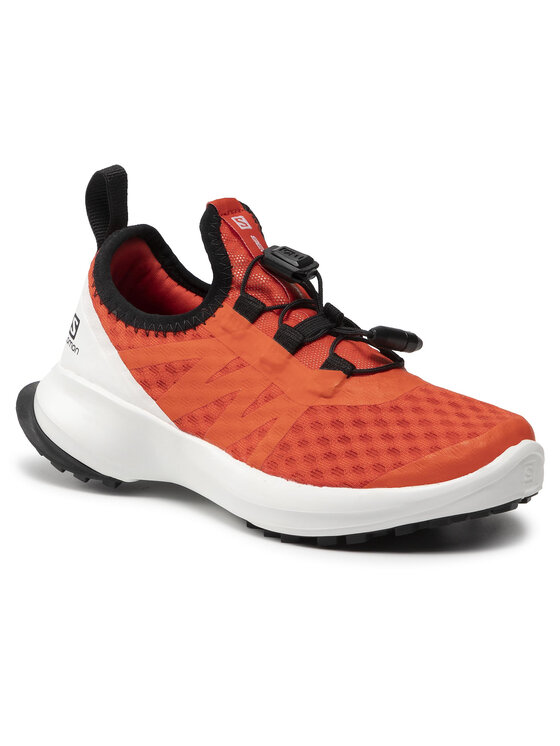 Salomon Sense Flow Shoes Kids, czerwony/biały UK 12,5K | EU 31 2021 Buty szosowe L41303200-31