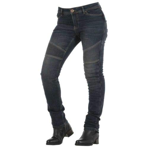 Overlap Imola dżinsy damskie, dopuszczenie do ruchu drogowego, kolor szary/niebieski, rozmiar 26