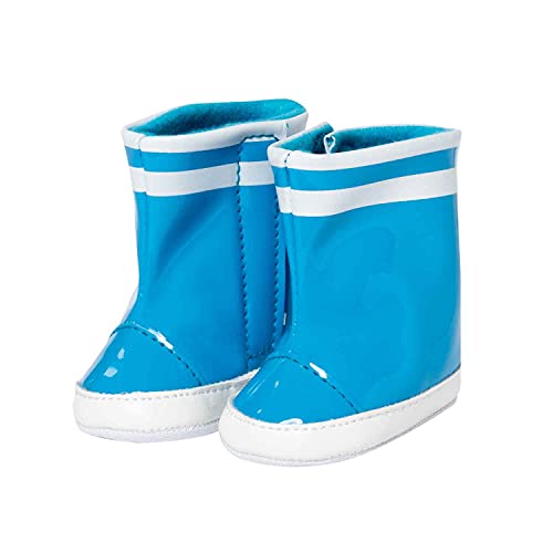 Heless Heless 144 kalosze dla lalek, jasnoniebieskie, rozmiar 38-45 cm, do suchych stóp lalek podczas deszczu i trendsetterów w świecie mody lalkowej 144