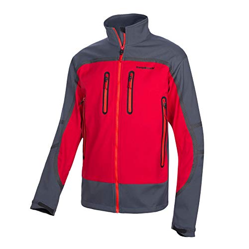 Trangoworld Trangoworld Męska kamizelka Raga Tw86 czerwony czerwony/czarny S PC008530-4HB-S