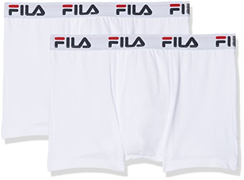 FILA Fila Bokserki męskie 2 sztuki FU5016/2 MAN BOXER 300 S, 300 białe, S, FU5016/2 FU5016/2