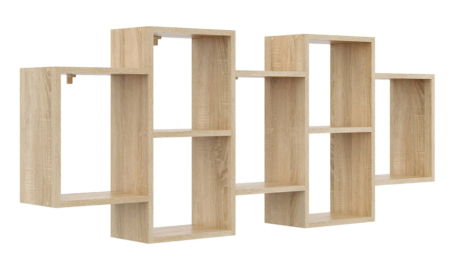 Skandynawska półka ścienna dąb sonoma M5-M48