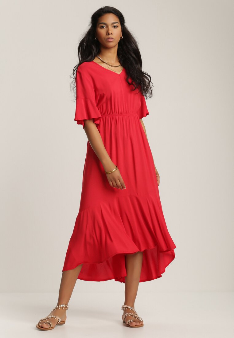 Czerwona Sukienka Parthesio