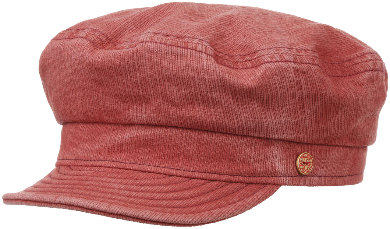 Czapka Żeglarska Altona Sunprotect by Mayser, czerwony, 57 cm