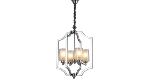 Lumina Deco Deco LAMPA WISZĄCA LOFT CHROMOWANA VIGATTO W8 LDP 1224-8 (CHR)