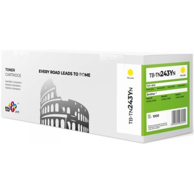 TB Print Toner do Brother TN243Y TB-TN243YN YE 100% nowy + (ETTBPB0000243Y1)