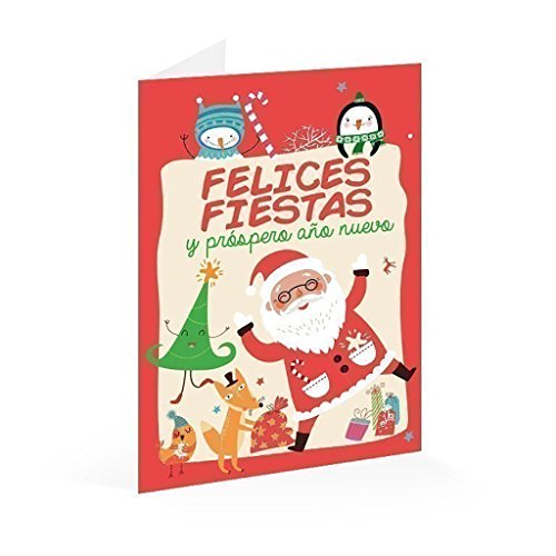Grupo Erik Editores Grupo Erik Editores Festtage i Prospero Nowy Rok  karta Felicitacion, 300 g TF0283