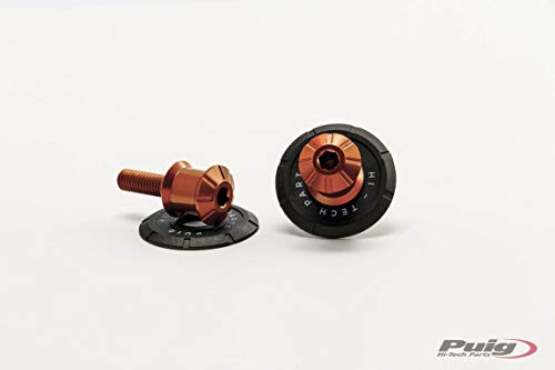 Puig Szpula Slipder Pro 6Ø 9258T do Aprilia Caponord 1200 13', Yamaha FZ8 10'-16', pomarańczowy