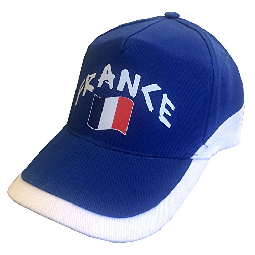 Supportershop Supportershop Francja czapka baseballowa, niebieska/czerwona/biała, regulowana CFRA