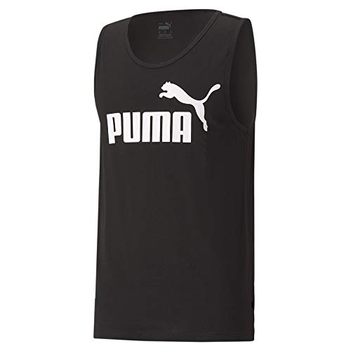 Puma Mężczyźni Ess Tank Bezrękawnik, Puma Black-Cat, L