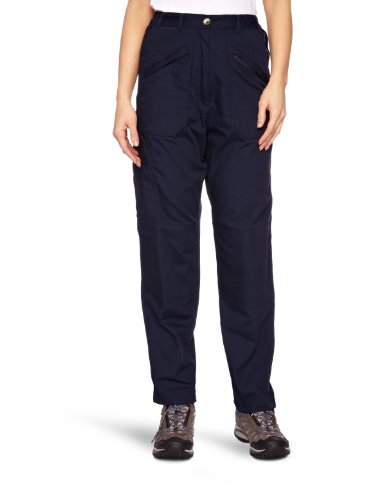 Regatta Damskie spodnie bez podszewki granatowy Size 12L Rg235/Trj334