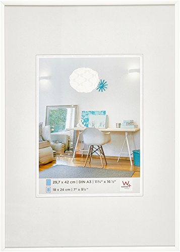 Walther Design New Lifestyle KST.Ramki na zdjęcia, plastik, kolor biały, 29,7 x 42 cm KV342W