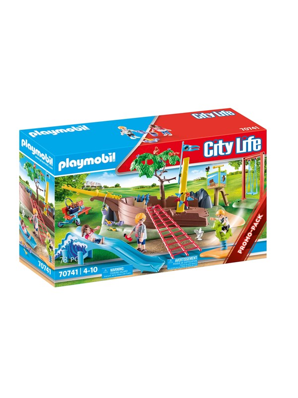 Playmobil Miejskie Życie - Playground Adventure with Shipwreck 70741