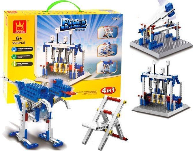 Jokomisiada Klocki techniczne wózek widłowy lub silnik ZA1065