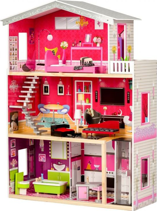 Ecotoys Domek Dla Lalek Rezydencja Malibu