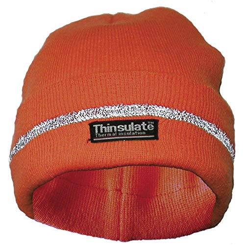 UPIXX LASSE czapka dziergana z akrylu, kolor pomarańczowy 40312-OG