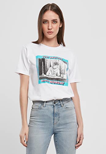 Mister Tee Damska koszulka damska Magic Monday Tee, biały, S MT1138