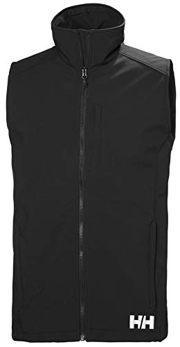 Helly Hansen męska kamizelka Paramount, odporna na wiatr i wodę, oddychająca, czarny, xl