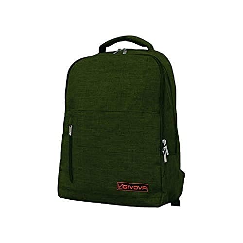 Givova Męski plecak ZAINO CITY, 0051 (zielony), jeden rozmiar