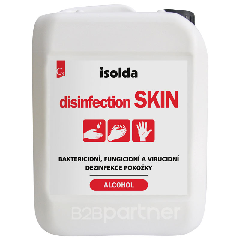 B2B Partner ISOLDA Disinfection SKIN, żel dezynfekujący do rąk 5 L 301131