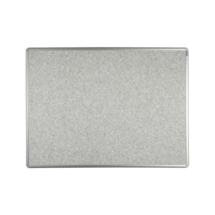 ekoTAB Tablica tekstylna ekoTAB w aluminiowej ramie, 90 x 60 cm, szara 535104