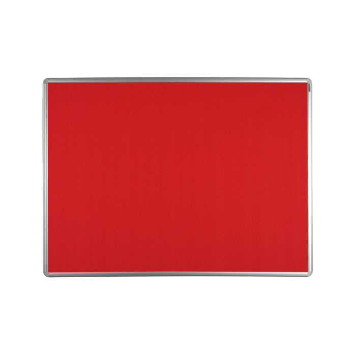 ekoTAB Tablica tekstylna ekoTAB w aluminiowej ramie, 90 x 60 cm, czerwona 535098