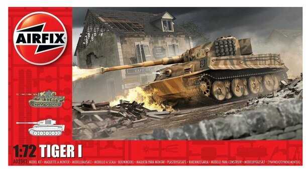 Czołg Tiger I model do sklejania Airfix
