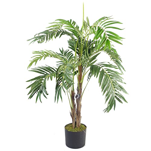 Leaf Sztuczna palma premium 120 cm z doniczką, zielona