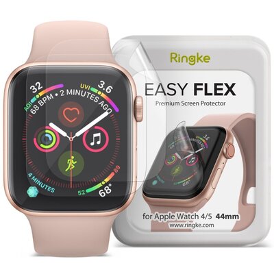 Apple Rearth Folia Ringke Easy Flex 3-Pack Watch 5/4 44mm 8809716076215