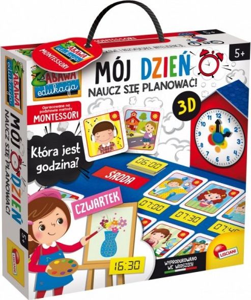 Lisciani Montessori Poznaj Czas