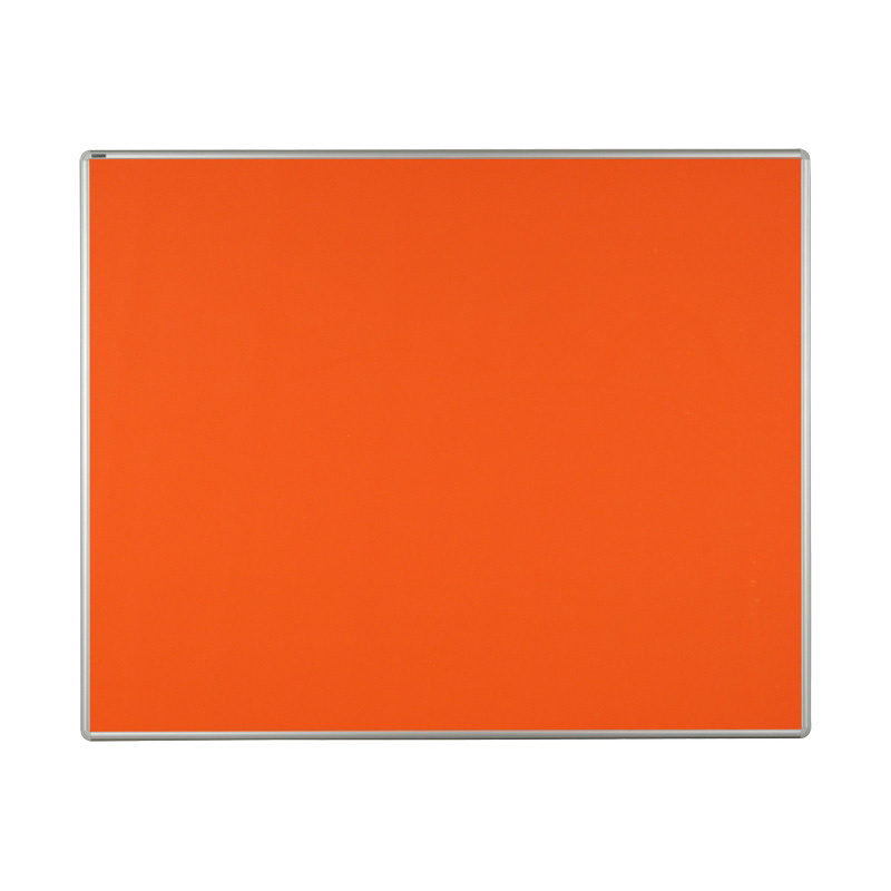 ekoTAB Tablica tekstylna ekoTAB w aluminiowej ramie, 150x120 cm, pomarańczowa 535113
