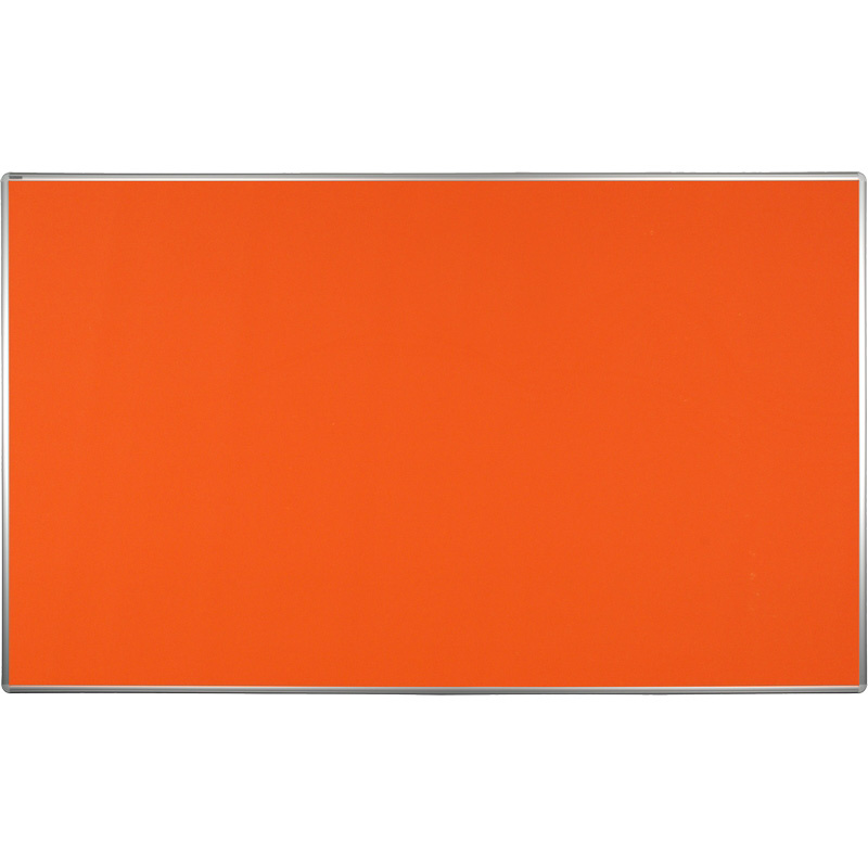 ekoTAB Tablica tekstylna ekoTAB w aluminiowej ramie, 200x120 cm, pomarańczowa 535121