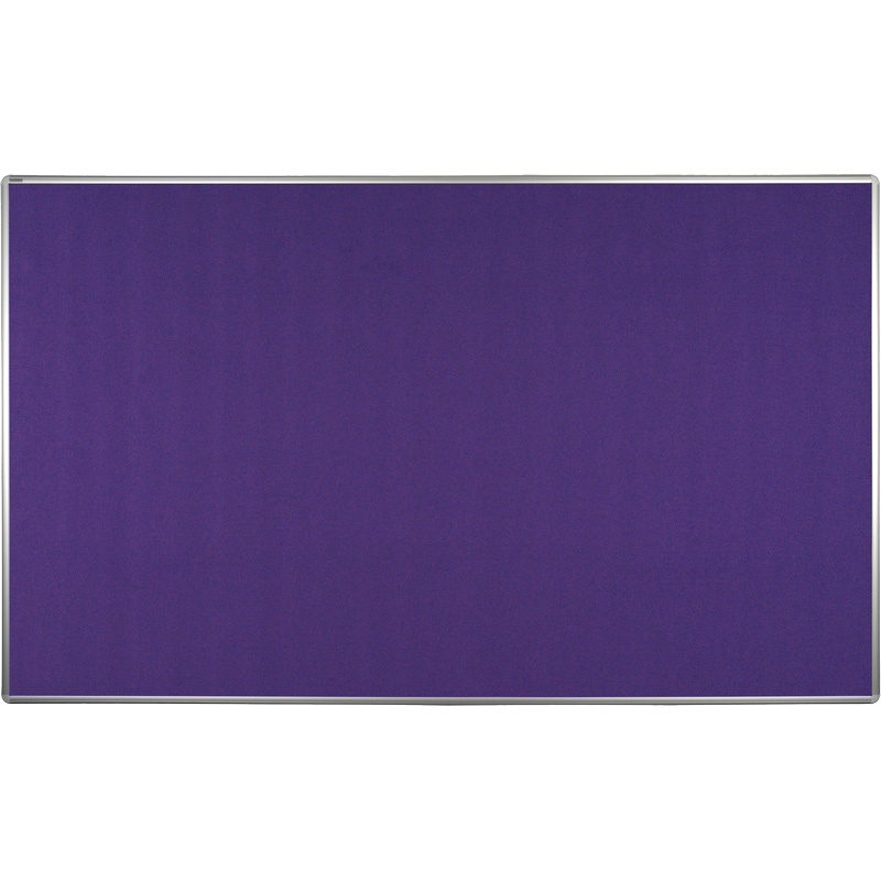 ekoTAB Tablica tekstylna ekoTAB w aluminiowej ramie, 200x120 cm, fioletowa 535123