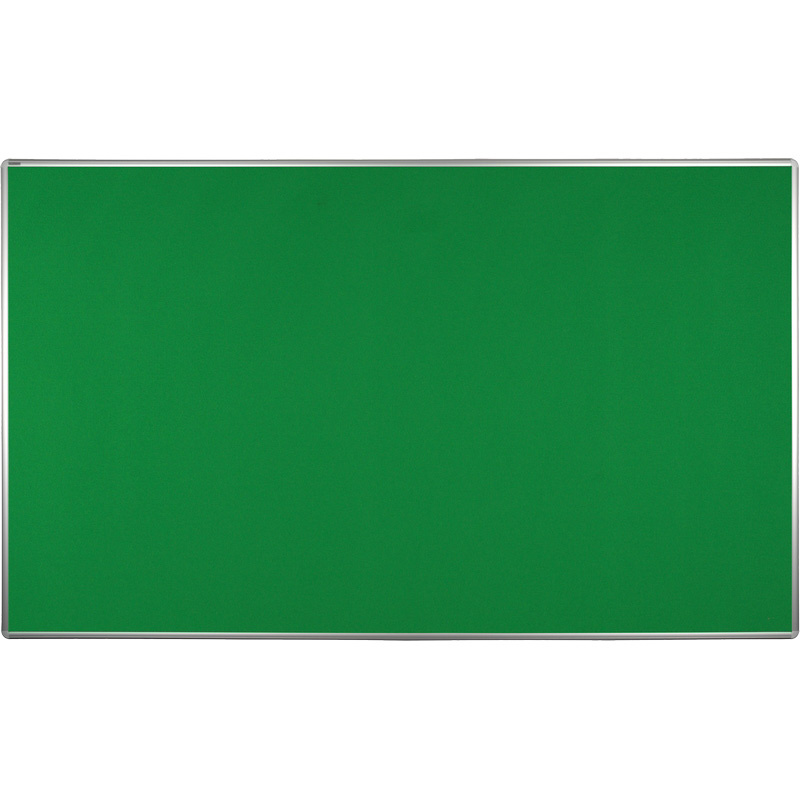 ekoTAB Tablica tekstylna ekoTAB w aluminiowej ramie, 200x120 cm, zielona 535125