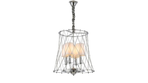 Lumina Deco Deco NOWOCZESNA LAMPA WISZĄCA CHROMOWANA BERTON LDP 8013-4 (CHR)