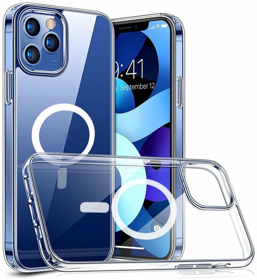Joyroom Joyroom Michael Series magnetyczne etui do iPhone 12 Pro / iPhone 12 (kompatybilne z MagSafe) przezroczysty (JR-BP747) JR-BP747